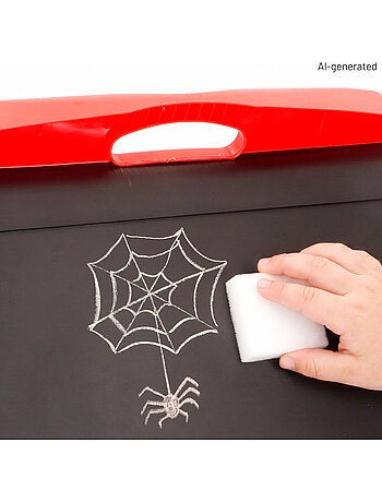 Spidey quadro-negro pequeno 2 em 1 +3 anos