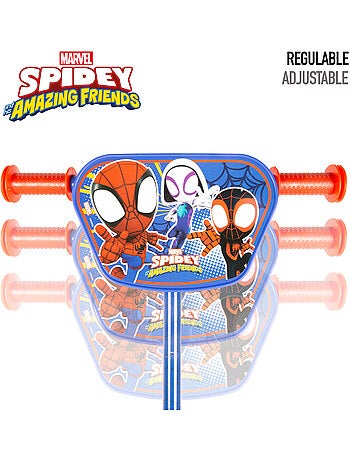 Spidey scooter 3 rodas 58x36x65-70 cm máx. 20 kg + 2 anos de idade