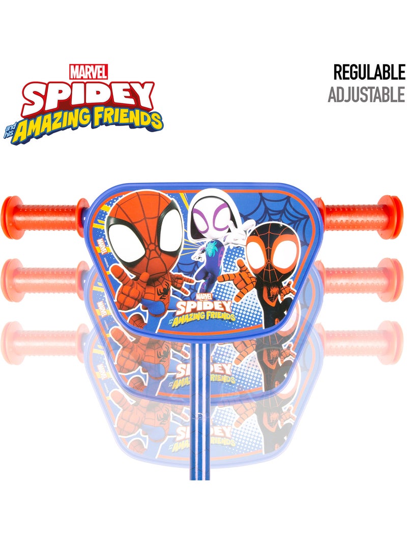 Spidey scooter 3 rodas 58x36x65-70 cm máx. 20 kg + 2 anos de idade N/D - Kiabi