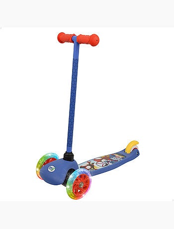 Spidey scooter de 3 rodas 55x23x68 cm máx. 20 kg com luzes e freios