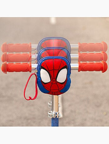 Spidey trotinete infantil de 3 rodas com bolso