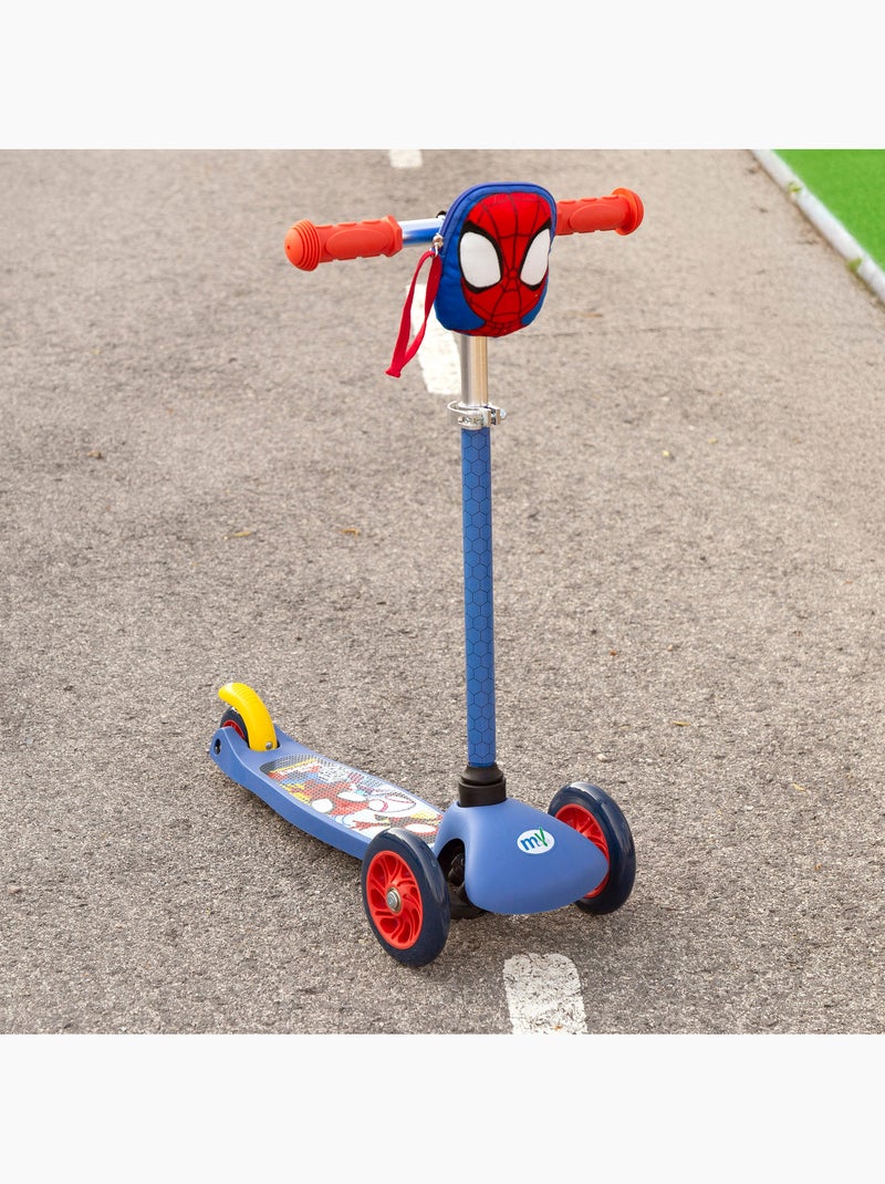 Spidey trotinete infantil de 3 rodas com bolso N/D - Kiabi