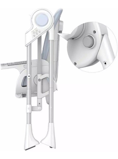SPLITY Multifuncoes 3 em 1, cadeira alta, transat, baloico eletrico - Kiabi SPLITY Multifuncoes 3 em 1, cadeira alta, transat, baloico eletrico - Kiabi