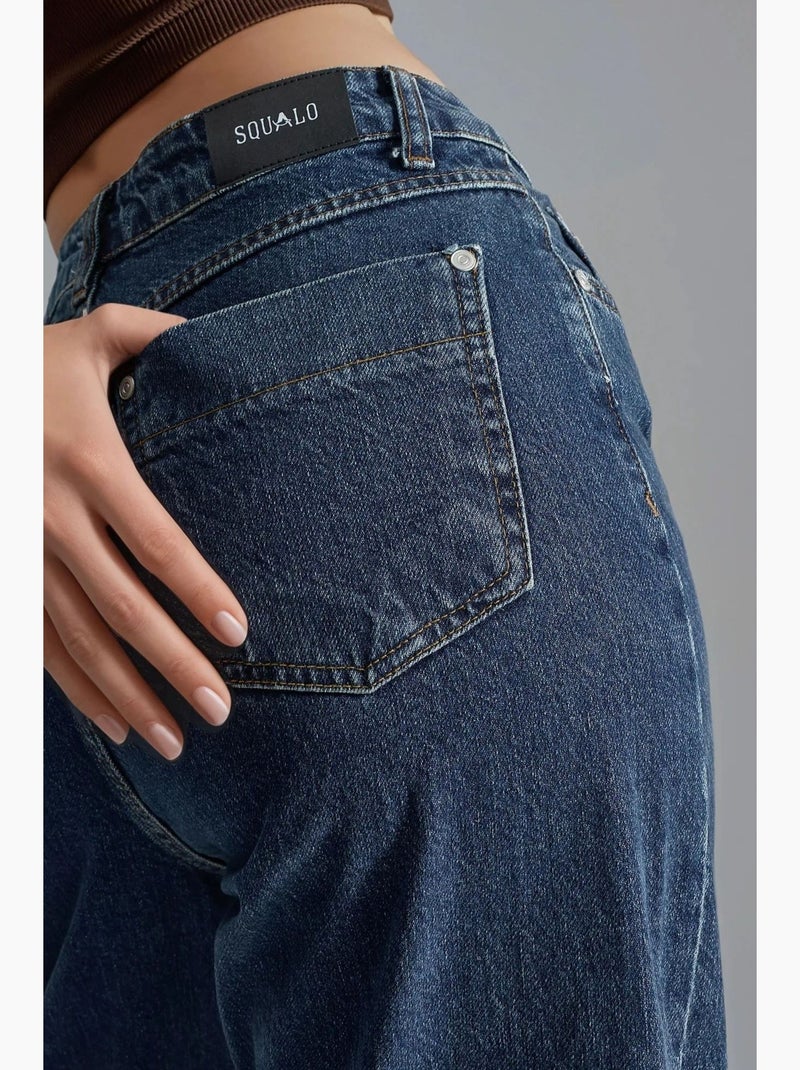Squalo conjunto de duas peças em ganga com casaco e jeans hiccup Azul-acinzentado - Kiabi