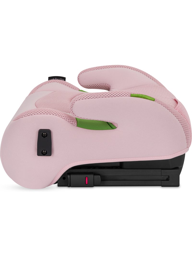 Ssento elevatório auto lionelo luuk fix i-size – isofix – 125–150 cm – grupo 3 Rosa - Kiabi