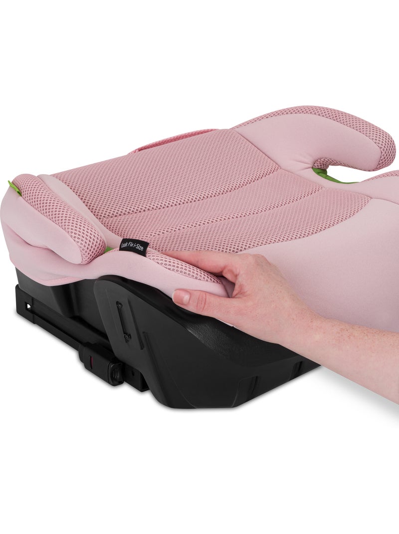 Ssento elevatório auto lionelo luuk fix i-size – isofix – 125–150 cm – grupo 3 Rosa - Kiabi