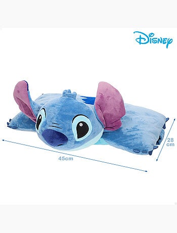 Stitch almofada 2 em 1 almofada de pelúcia macia e aveludada