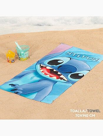Stitch conjunto de balde de praia com toalha e acessórios de bolsa