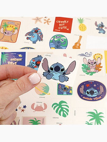 Stitch conjunto de desenho com mochila