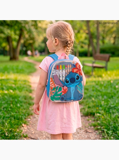 Stitch conjunto de desenho com mochila - Kiabi