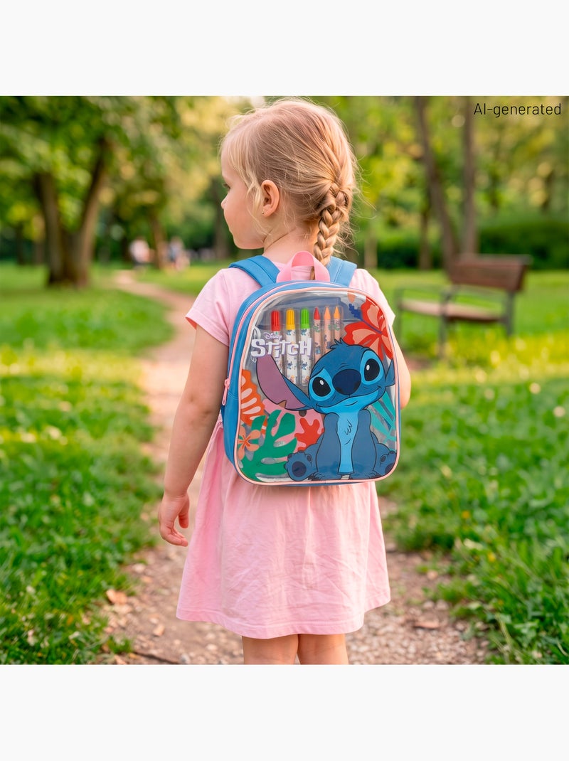 Stitch conjunto de desenho com mochila N/D - Kiabi
