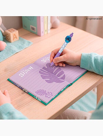 Stitch conjunto de desenho mega com mochila, 80 peças