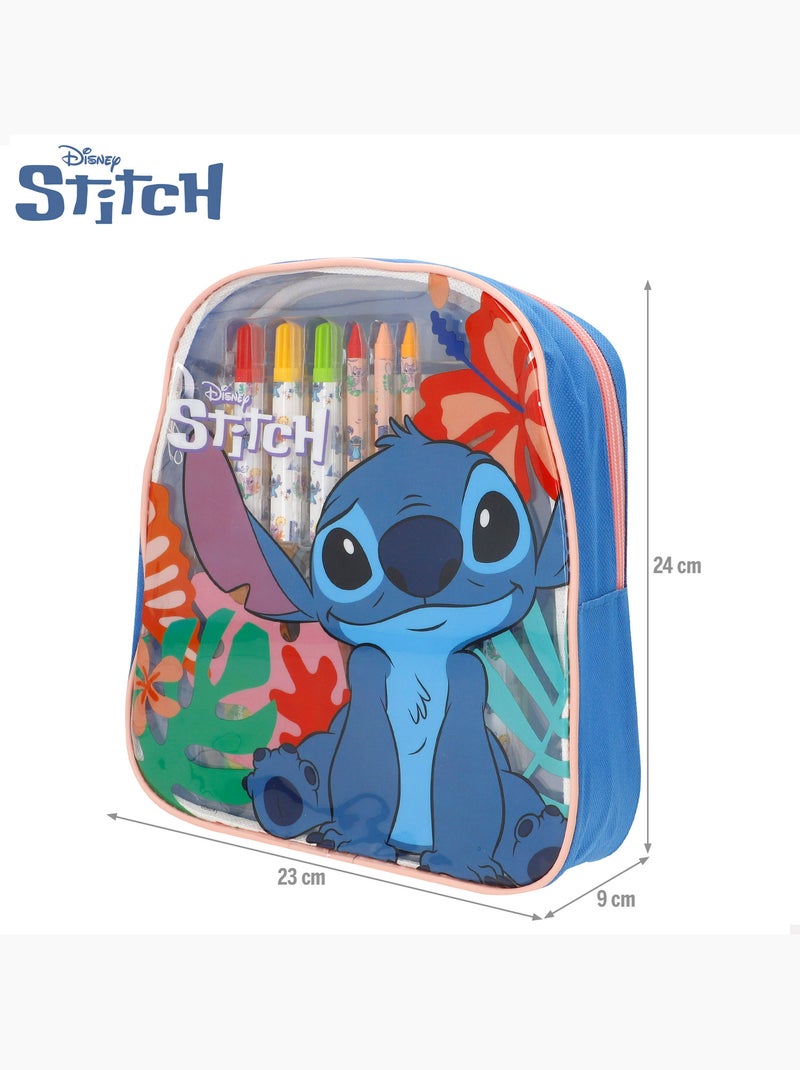Stitch conjunto de desenho mega com mochila, 80 peças N/D - Kiabi