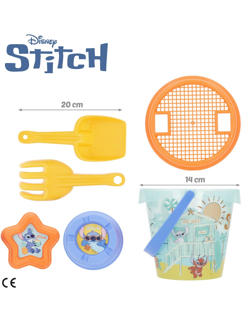 Stitch conjunto de praia com mochila e poncho. N/D - Kiabi
