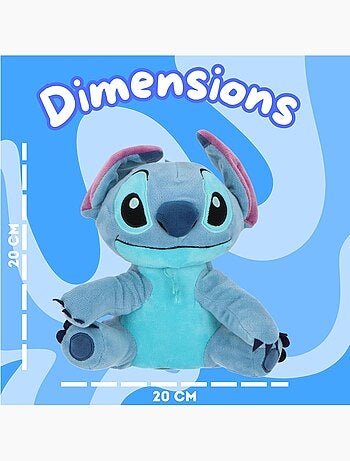 Stitch meia-lata de peluche para crianças, 20 cm