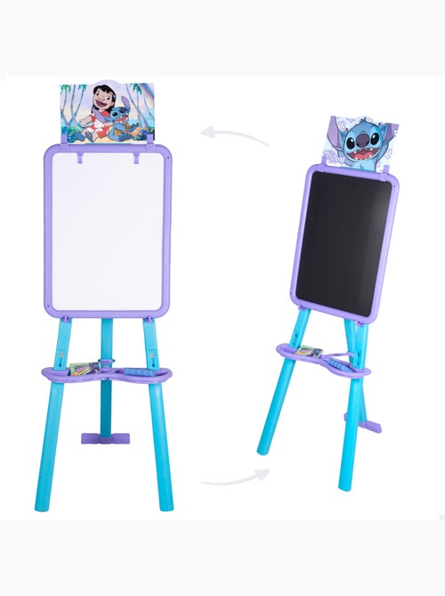 Stitch quadro-negro dupla face 2 em 1 com cavalete +3 anos - Kiabi