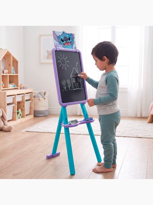Stitch quadro-negro dupla face 2 em 1 com cavalete +3 anos - Kiabi
