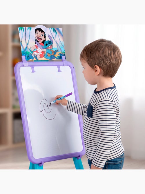 Stitch quadro-negro dupla face 2 em 1 com cavalete +3 anos - Kiabi