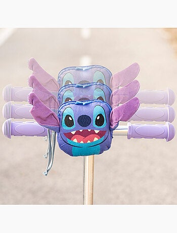 Stitch trotinete de 3 rodas para crianças com bolso frontal