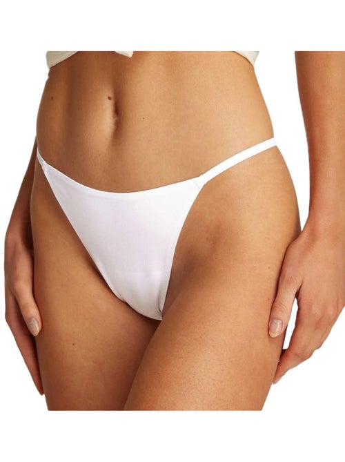 String Calvin Klein Jeans Branco para Mulher LV00QF8086 - Kiabi String Calvin Klein Jeans Branco para Mulher LV00QF8086 - Kiabi