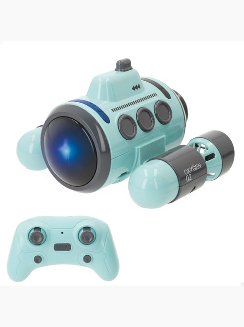 Submarino de brinquedo com controlo remoto e rotação de 360° speed & go - Kiabi
