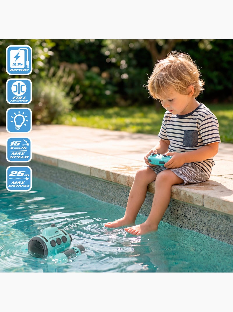 Submarino de brinquedo com controlo remoto e rotação de 360° speed & go N/D - Kiabi