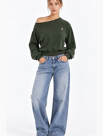 Suéter de malha feminino busem