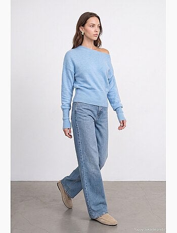 Suéter de malha feminino dilvin