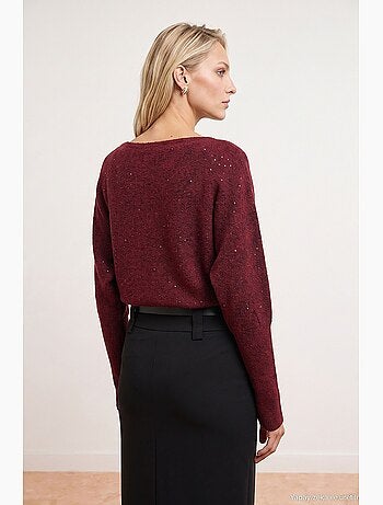 Suéter de malha feminino dilvin