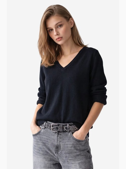 Suéter de malha feminino mixray - Kiabi Suéter de malha feminino mixray - Kiabi