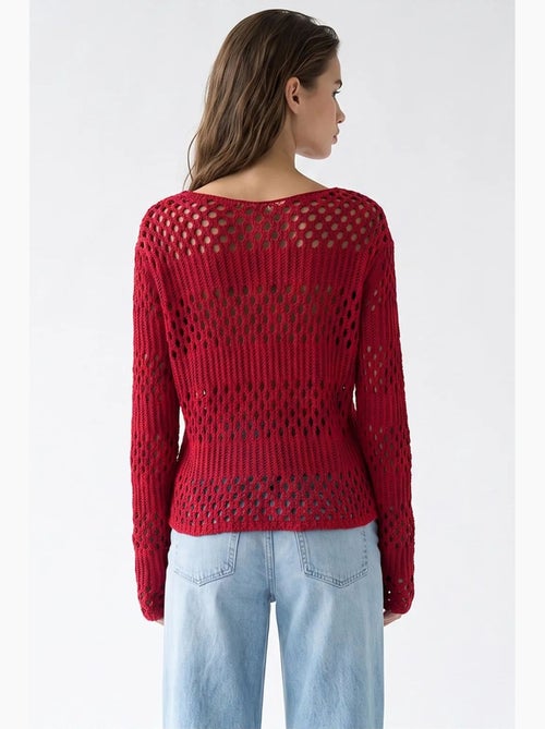 Suéter de malha feminino mixray - Kiabi Suéter de malha feminino mixray - Kiabi