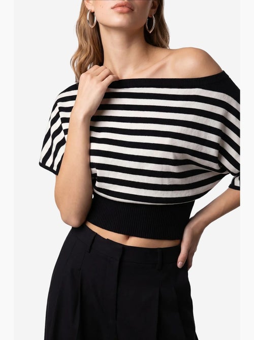 Suéter feminino em mistura de viscose mixray - Kiabi