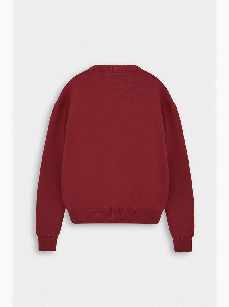 Suéter masculino giesto Vermelho bordô - Kiabi