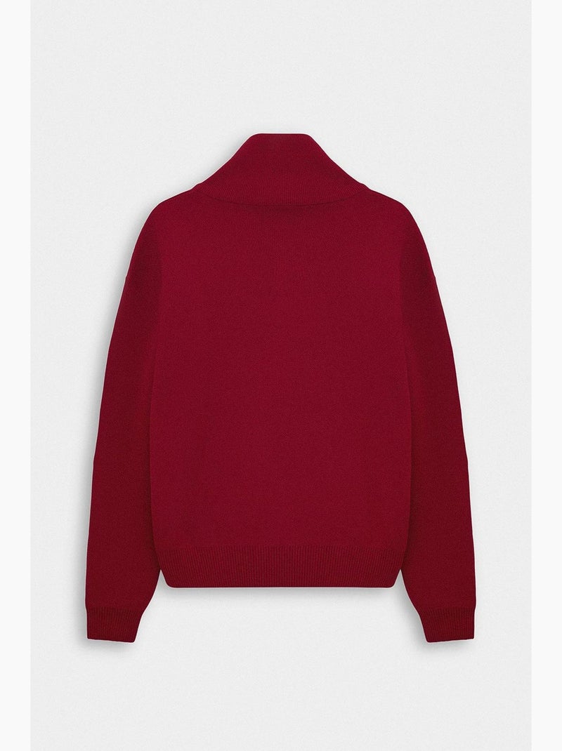Suéter masculino giesto Vermelho bordô - Kiabi