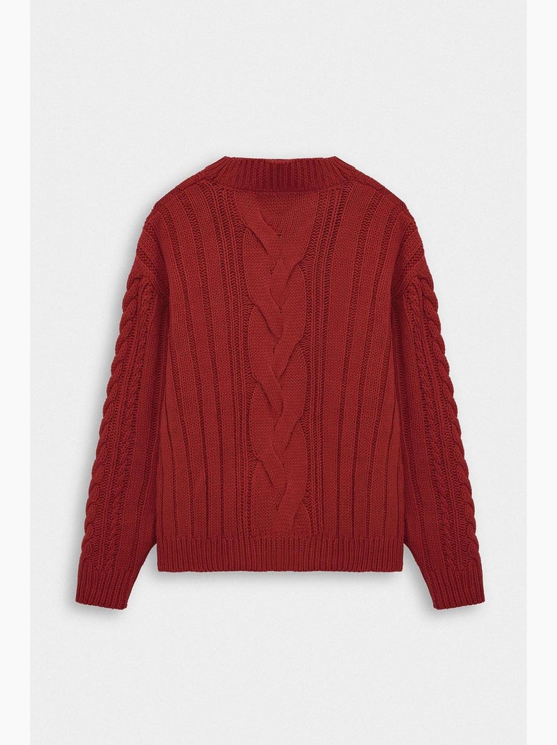 Suéter masculino giesto Vermelho - Kiabi