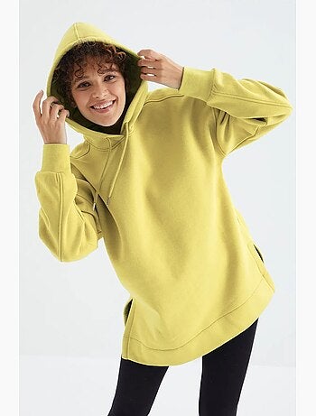 Suéter oversized com bolso tommy