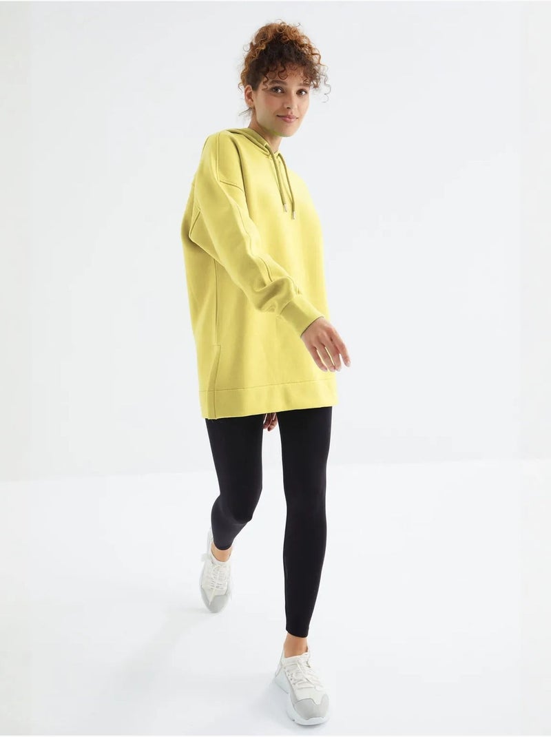 Suéter oversized com bolso tommy Amarelo-limão - Kiabi