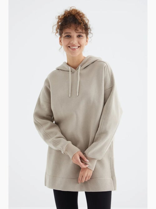 Suéter oversized com bolso tommy - Kiabi Suéter oversized com bolso tommy - Kiabi