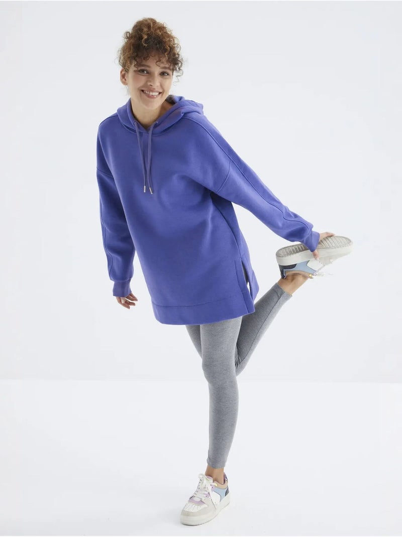 Suéter oversized com bolso tommy Azul - Kiabi