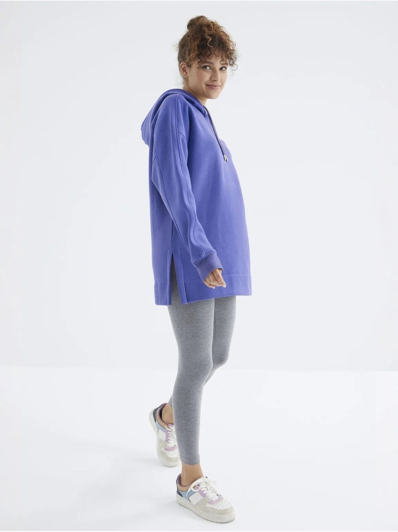 Suéter oversized com bolso tommy Azul - Kiabi