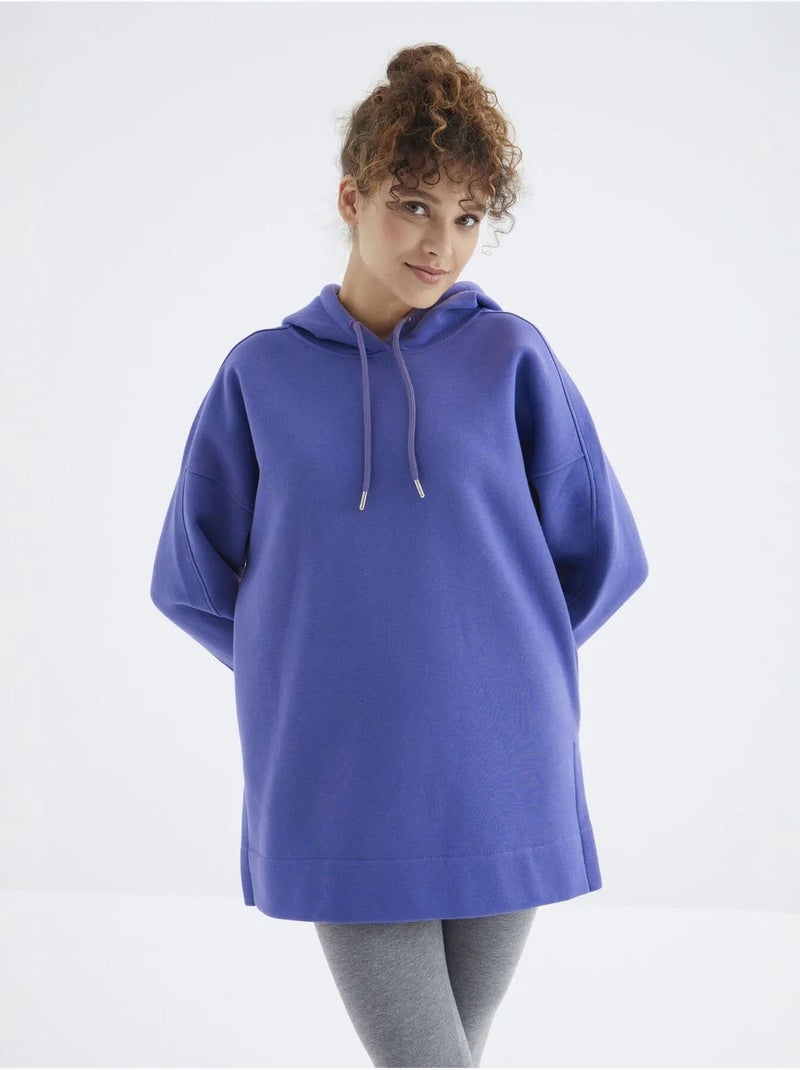 Suéter oversized com bolso tommy Azul - Kiabi