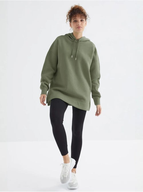 Suéter oversized com bolso tommy - Kiabi