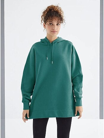 Suéter oversized com bolso tommy