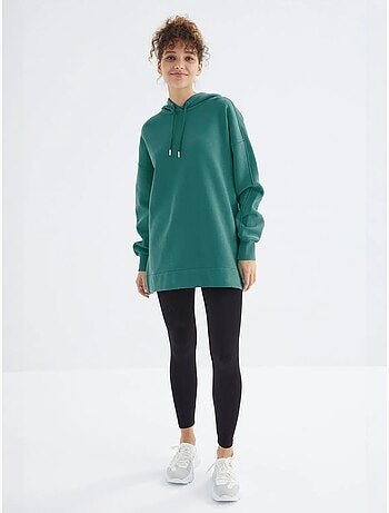 Suéter oversized com bolso tommy