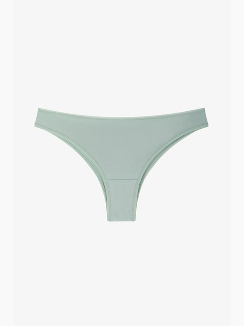 Sugarplum floral pack de 5 slips brasileiros penti - Kiabi