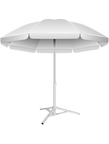Suporte dobrável com 3 pernas para guarda-sol - 78x78x60 cm