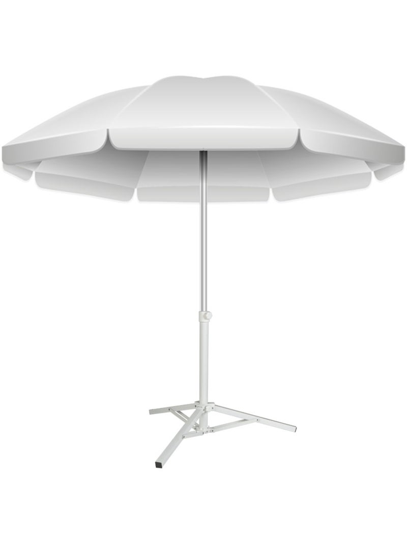 Suporte dobrável com 3 pernas para guarda-sol - 78x78x60 cm Branco - Kiabi