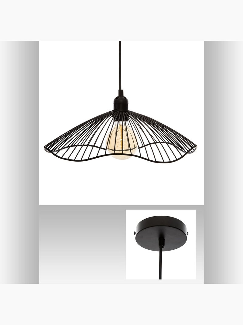 Suspensão de fio metálico Preto - Kiabi
