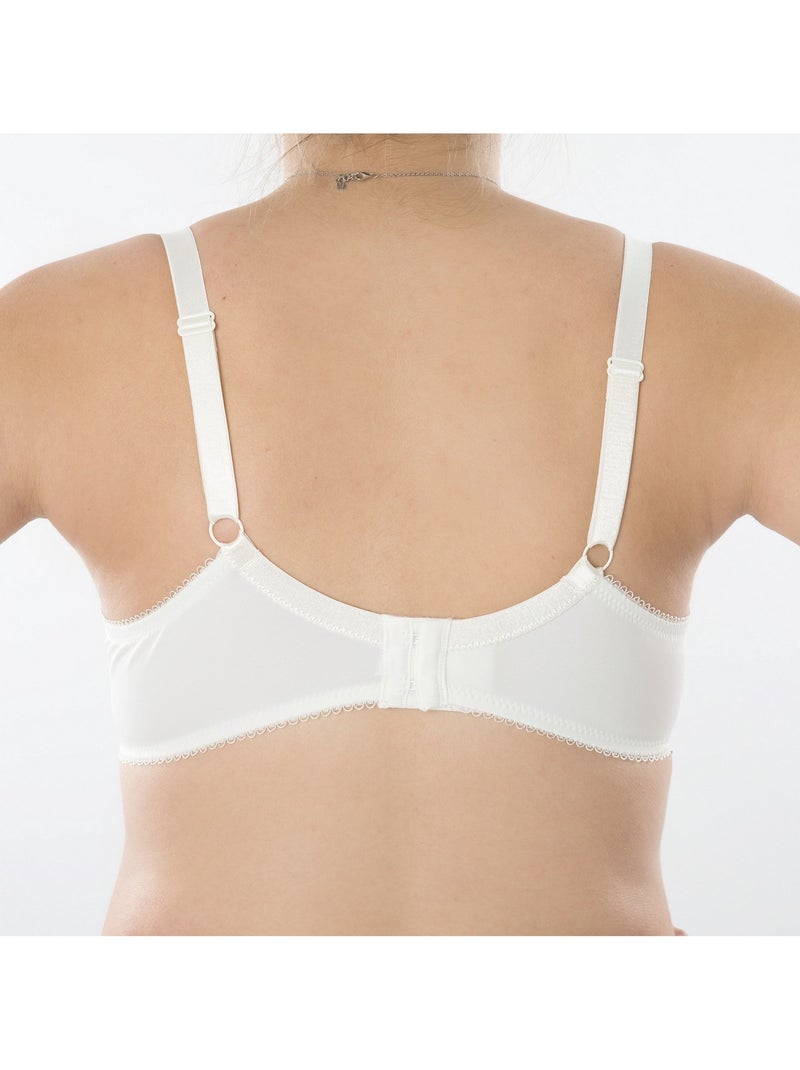 Sutiã de amamentação com aros flexíveis angélique 'bogema' Branco sujo - Kiabi