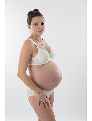Sutiã de amamentação flexível angélique renda 'bogema'